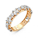 Кольцо золотое 802-02414-10-00-20-00 | Кольцо золотое 802-02414-10-00-20-00 купить по цене 61530 руб. в ювелирном магазине ⭐️ «Золотая Подкова»