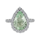 Кольцо золотое 822229Б.Бр.Турмалин | Кольцо золотое 822229Б.Бр.Турмалин купить по цене 1097947 руб. в ювелирном магазине ⭐️ «Золотая Подкова»