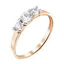 Кольцо золотое К132-1343 | Кольцо золотое К132-1343 купить по цене 28980 руб. в ювелирном магазине ⭐️ «Золотая Подкова»