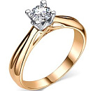 Кольцо золотое К132-1932 | Кольцо золотое К132-1932 купить по цене 51075 руб. в ювелирном магазине ⭐️ «Золотая Подкова»