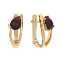 Серьги золотые 1044522-11220-G | Серьги золотые 1044522-11220-G купить по цене 46173 руб. в ювелирном магазине ⭐️ «Золотая Подкова»