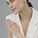 Кольцо золотое 15863-100 | Кольцо золотое 15863-100 купить по цене 129244 руб. в ювелирном магазине ⭐️ «Золотая Подкова»