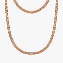 Колье золотое 0605202 | Колье золотое 0605202 купить по цене 657997 руб. в ювелирном магазине ⭐️ «Золотая Подкова»