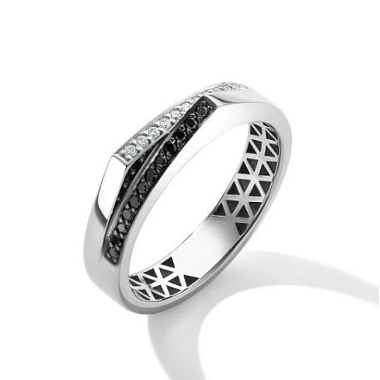 Кольцо золотое 15988-213 | Кольца дорожка купить по выгодной цене в ювелирном магазине ⭐️ «Золотая Подкова»