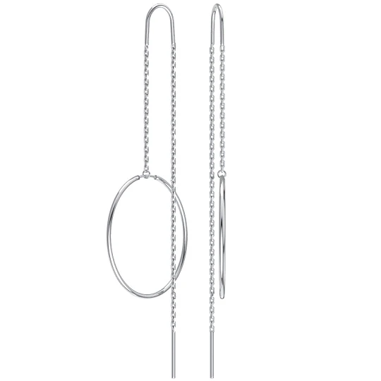 Серьги серебряные 0221699-00245 | Продевки серьги купить по выгодной цене в ювелирном магазине ⭐️ «Золотая Подкова»