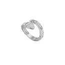 Кольцо серебряное К1378-9101 | Кольцо серебряное К1378-9101 купить по цене 7140 руб. в ювелирном магазине ⭐️ «Золотая Подкова»