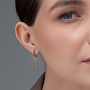 Серьги золотые 26080-164 | Серьги золотые 26080-164 купить по цене 165176 руб. в ювелирном магазине ⭐️ «Золотая Подкова»