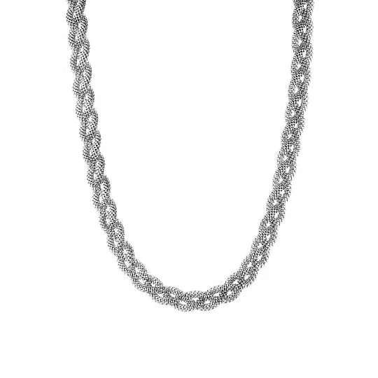 Колье из серебра