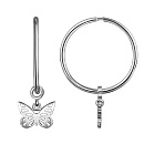 Серьги серебряные С600-2977-15,0 | Серьги серебряные С600-2977-15,0 купить по цене 1690 руб. в ювелирном магазине ⭐️ «Золотая Подкова»