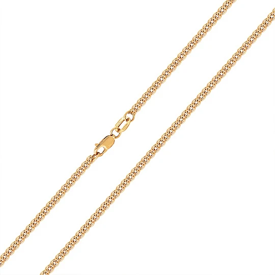 Цепь золотая НЦ 12-200 | Цепи от «красцветмет» купить по выгодной цене в ювелирном магазине ⭐️ «Золотая Подкова»