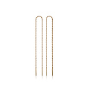 Серьги золотые С100-3106 | Серьги золотые С100-3106 купить по цене 29215 руб. в ювелирном магазине ⭐️ «Золотая Подкова»