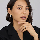 Серьги золотые 25745-300 | Серьги золотые 25745-300 купить по цене 157736 руб. в ювелирном магазине ⭐️ «Золотая Подкова»