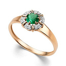 Кольцо золотое 15939-101 | Кольцо золотое 15939-101 купить по цене 64140 руб. в ювелирном магазине ⭐️ «Золотая Подкова»