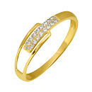 Кольцо золотое 82934 | Кольцо золотое 82934 купить по цене 16759 руб. в ювелирном магазине ⭐️ «Золотая Подкова»