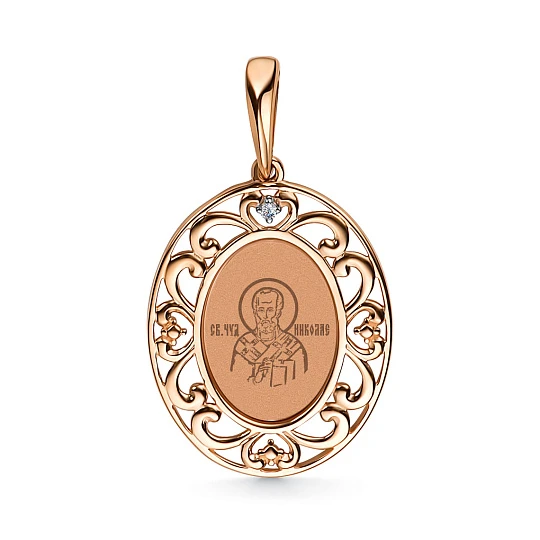 Подвеска золотая 34392-100 | Ювелирные изделия в сети Золотая Подкова