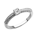 Кольцо серебряное SET18874R | Кольцо серебряное SET18874R купить по цене 2362 руб. в ювелирном магазине ⭐️ «Золотая Подкова»