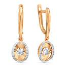 Серьги золотые Т146629928 | Серьги золотые Т146629928 купить по цене 100196 руб. в ювелирном магазине ⭐️ «Золотая Подкова»