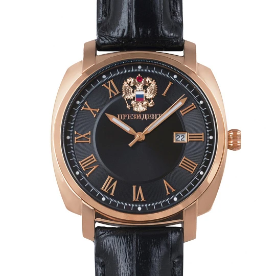 Часы "Президент" 9119122кк кварцевые, муж. | Золотые и стальные часы купить по выгодной цене в ювелирном магазине ⭐️ «Золотая Подкова»