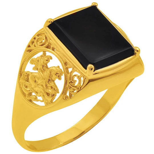 Кольцо золотое 801-01463-10-00-12-00 | Золотые кольца купить по выгодной цене в ювелирном магазине ⭐️ «Золотая Подкова»