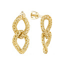 Серьги золотые 0102277 | Серьги золотые 0102277 купить по цене 47449 руб. в ювелирном магазине ⭐️ «Золотая Подкова»