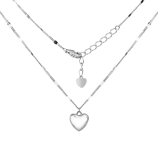 Колье серебряное DC20032388 | Колье купить по доступной цене в ювелирном магазине ⭐️ «Золотая Подкова»