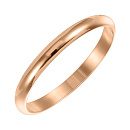 Кольцо золотое 8287-25 "Классика" 25мм | Кольцо золотое 8287-25 "Классика" 25мм купить по цене 12408 руб. в ювелирном магазине ⭐️ «Золотая Подкова»