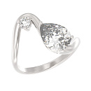 Кольцо серебряное 1054671-01110 | Кольцо серебряное 1054671-01110 купить по цене 2166 руб. в ювелирном магазине ⭐️ «Золотая Подкова»