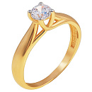 Кольцо золотое 802-02086-10-11-00-50 | Кольцо золотое 802-02086-10-11-00-50 купить по цене 149831 руб. в ювелирном магазине ⭐️ «Золотая Подкова»