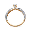 Кольцо золотое 11120-151-00-00 | Кольцо золотое 11120-151-00-00 купить по цене 154230 руб. в ювелирном магазине ⭐️ «Золотая Подкова»