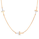 Колье золотое 025808-1102 | Колье золотое 025808-1102 купить по цене 70579 руб. в ювелирном магазине ⭐️ «Золотая Подкова»