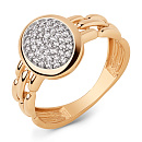 Кольцо золотое 028811-1102 | Кольцо золотое 028811-1102 купить по цене 49007 руб. в ювелирном магазине ⭐️ «Золотая Подкова»