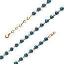 Браслет золотой 50694912 Топаз лондон | Браслет золотой 50694912 Топаз лондон купить по цене 214204 руб. в ювелирном магазине ⭐️ «Золотая Подкова»