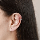 Серьги серебряные 0201530-00775 | Серьги серебряные 0201530-00775 купить по цене 1526 руб. в ювелирном магазине ⭐️ «Золотая Подкова»