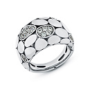 Кольцо серебряное 01090-10-090106-00 | Кольцо серебряное 01090-10-090106-00 купить по цене 13181 руб. в ювелирном магазине ⭐️ «Золотая Подкова»