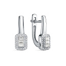 Серьги золотые С3015-220 | Серьги золотые С3015-220 купить по цене 202530 руб. в ювелирном магазине ⭐️ «Золотая Подкова»