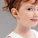 Серьги серебряные ст-00з216 поз. Олень | Серьги серебряные ст-00з216 поз. Олень купить по цене 2832 руб. в ювелирном магазине ⭐️ «Золотая Подкова»