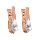 Серьги золотые 12-01742-1000 | Серьги золотые 12-01742-1000 купить по цене 68415 руб. в ювелирном магазине ⭐️ «Золотая Подкова»