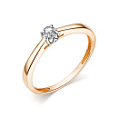 Кольцо золотое 13863-100 | Кольцо золотое 13863-100 купить по цене 49324 руб. в ювелирном магазине ⭐️ «Золотая Подкова»