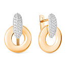 Серьги золотые 022632-1102 | Серьги золотые 022632-1102 купить по цене 54587 руб. в ювелирном магазине ⭐️ «Золотая Подкова»