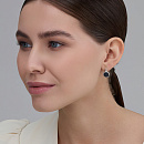 Серьги золотые 25977-202 | Серьги золотые 25977-202 купить по цене 148140 руб. в ювелирном магазине ⭐️ «Золотая Подкова»