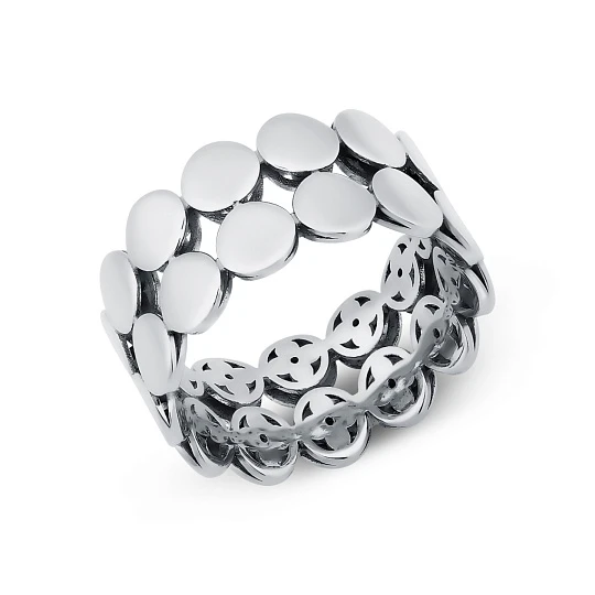 Кольцо серебряное 01015-10-090101-00 | Серебряные кольца купить по выгодной цене в ювелирном магазине ⭐️ «Золотая Подкова»