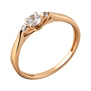 Кольцо золотое 802-01873-10-00-20-00 | Кольцо золотое 802-01873-10-00-20-00 купить по цене 28140 руб. в ювелирном магазине ⭐️ «Золотая Подкова»