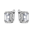 Серьги серебряные B21270-E | Серьги серебряные B21270-E купить по цене 4748 руб. в ювелирном магазине ⭐️ «Золотая Подкова»