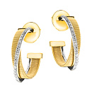 Серьги золотые SP00011KP | Серьги золотые SP00011KP купить по цене 235815 руб. в ювелирном магазине ⭐️ «Золотая Подкова»