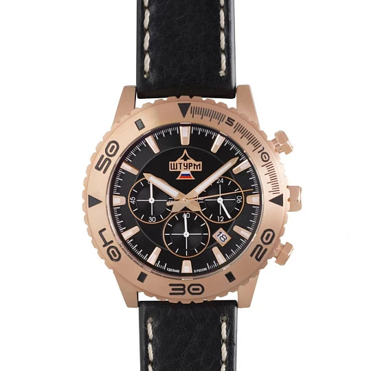 Часы "Штурм" 75999001кк кварцевые, муж. | Ювелирные изделия Мужские купить по выгодной цене в ювелирном магазине ⭐️ «Золотая Подкова»