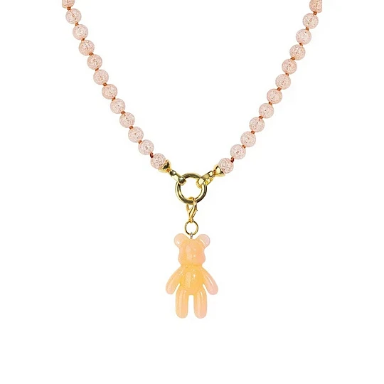 Колье стальное Su8or-B01Nor-Y | Стальные колье купить по выгодной цене в ювелирном магазине ⭐️ «Золотая Подкова»