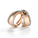 Серьги золотые 23039-100