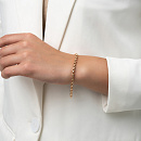 Браслет золотой 7007 | Браслет золотой 7007 купить по цене 74300 руб. в ювелирном магазине ⭐️ «Золотая Подкова»