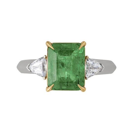 Кольцо золотое 902-00808-91-61-01-10 | Кольца с изумрудами купить по выгодной цене в ювелирном магазине ⭐️ «Золотая Подкова»