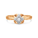 Кольцо золотое Т13101А267 | Кольцо золотое Т13101А267 купить по цене 48807 руб. в ювелирном магазине ⭐️ «Золотая Подкова»